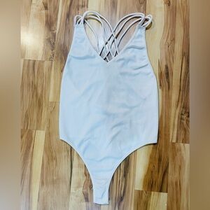 Fashion Nova O/S White Bodysuit